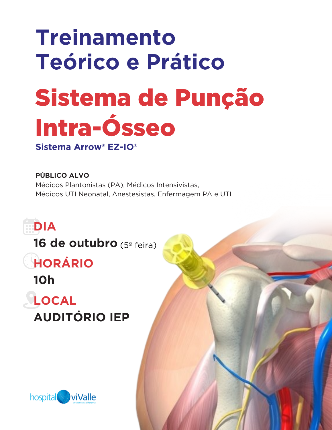 Treinamento Sistema de Punção Intra-Ósseo